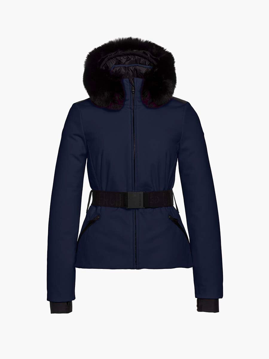 Goldbergh - Women's Hida Ski Jacket Faux Border Unclassified Goldbergh French Blue EU 34 