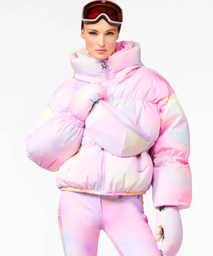 Goldbergh - Women's Lumina Ski Jacket W Mittens Ski Jackets Goldbergh Lumina Pastel 34/XS 