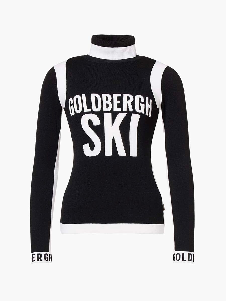 Goldbergh - Women's Noemi Long Sleeve Knit Sweater Unclassified Goldbergh Black L 