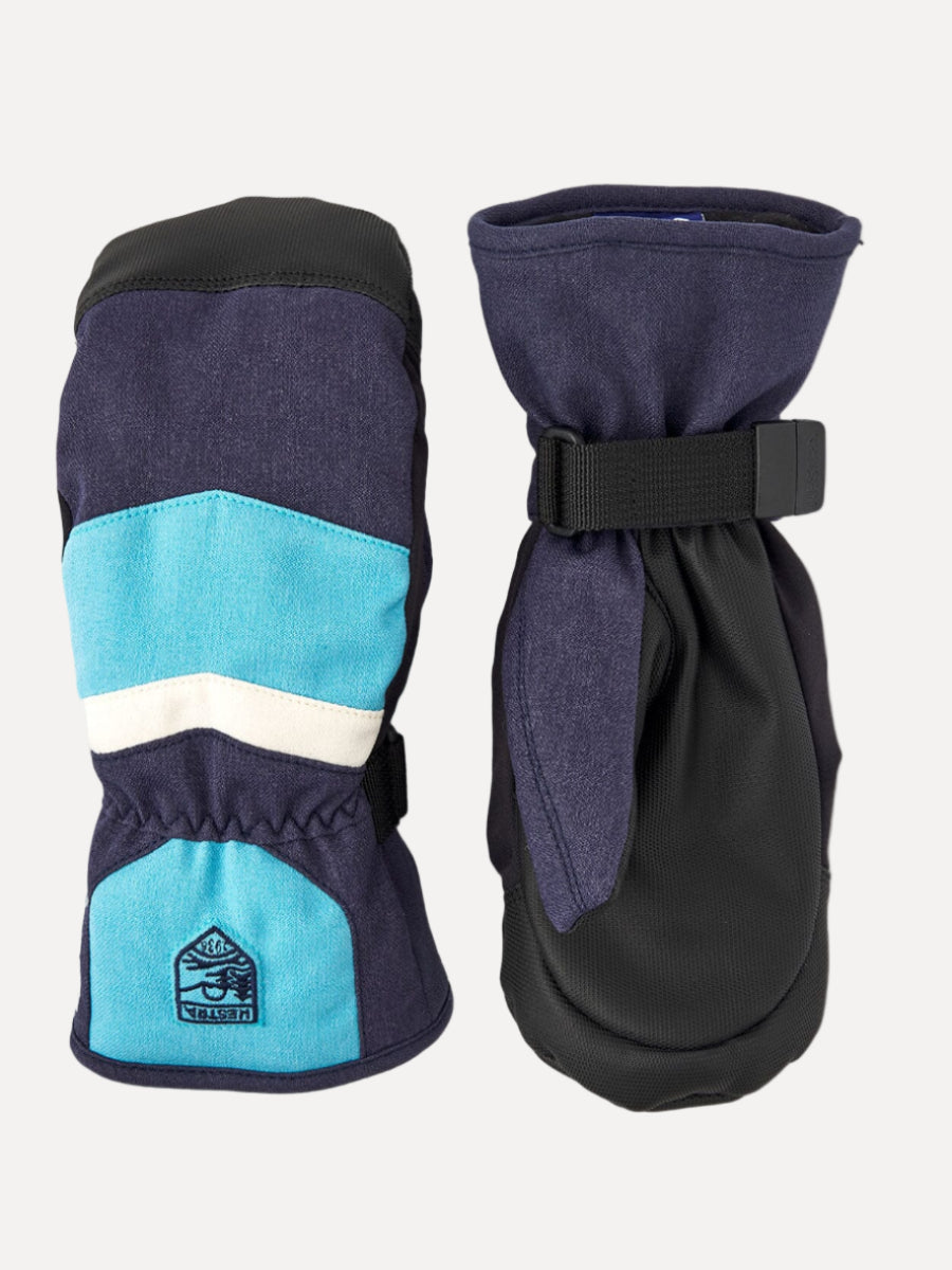 Gore-Tex Atlas Jr Mitt Gloves Hestra Navy 3 