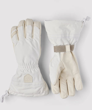 Hestra - Mono Wool - 5 Finger Gloves Hestra Off White 6 