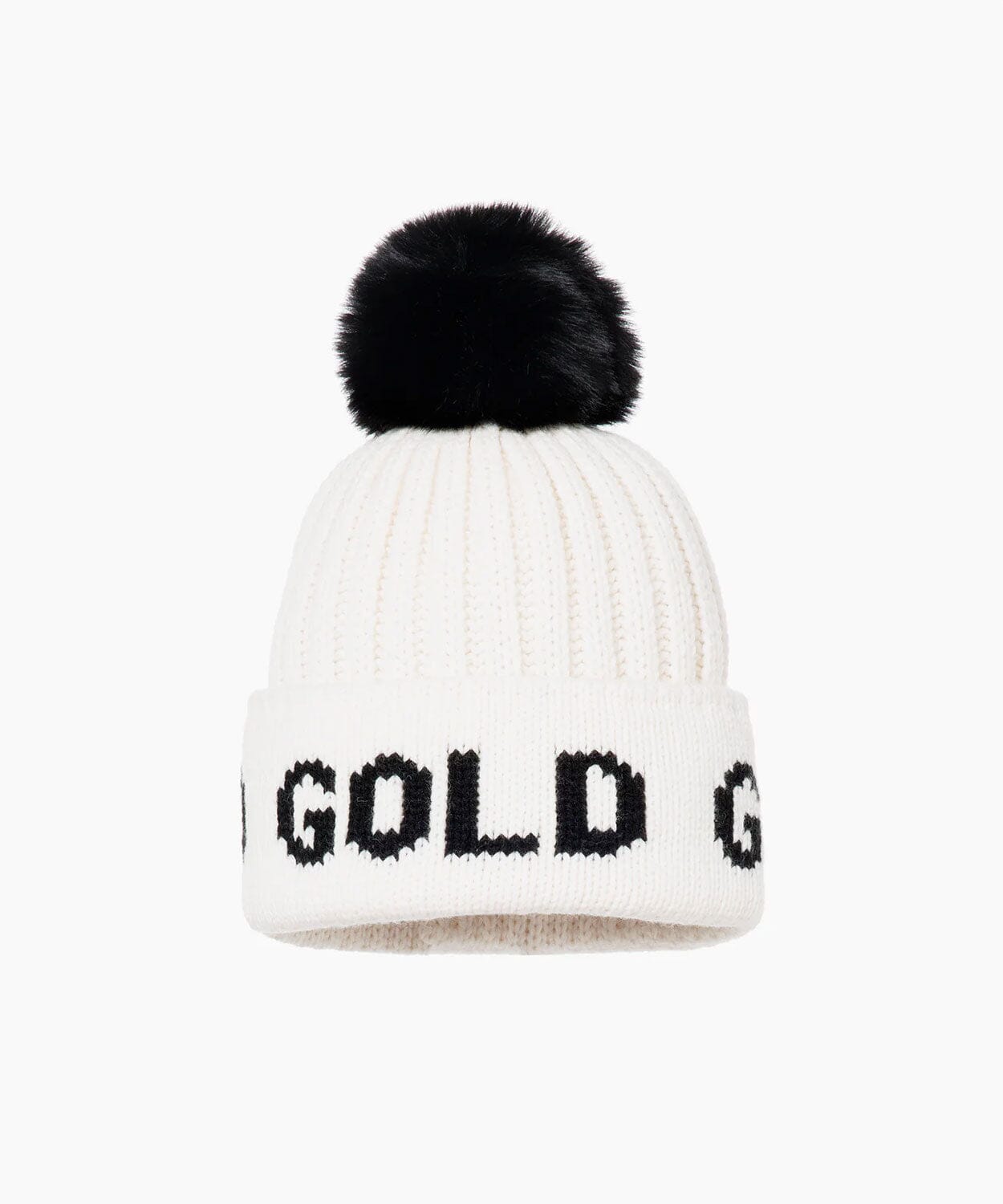 Hodd Beanie Hats | Beanies Goldbergh Cream/Black 