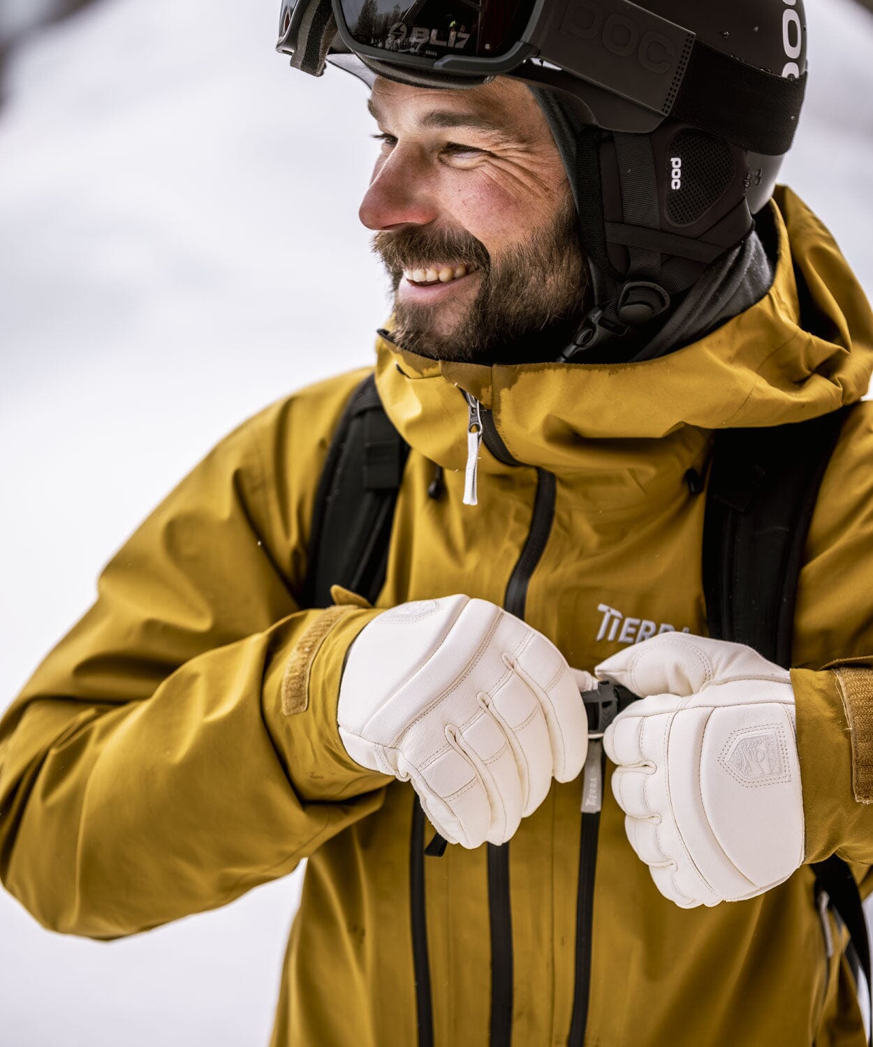 Leather Fall Line - 5 finger Gloves Hestra 