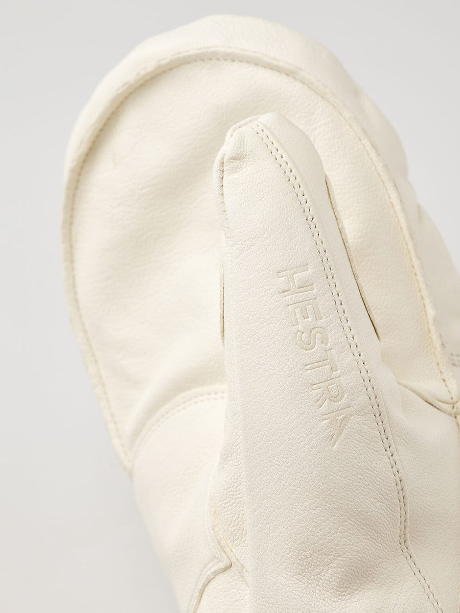 Hestra Leather Fall Line Mitt detail