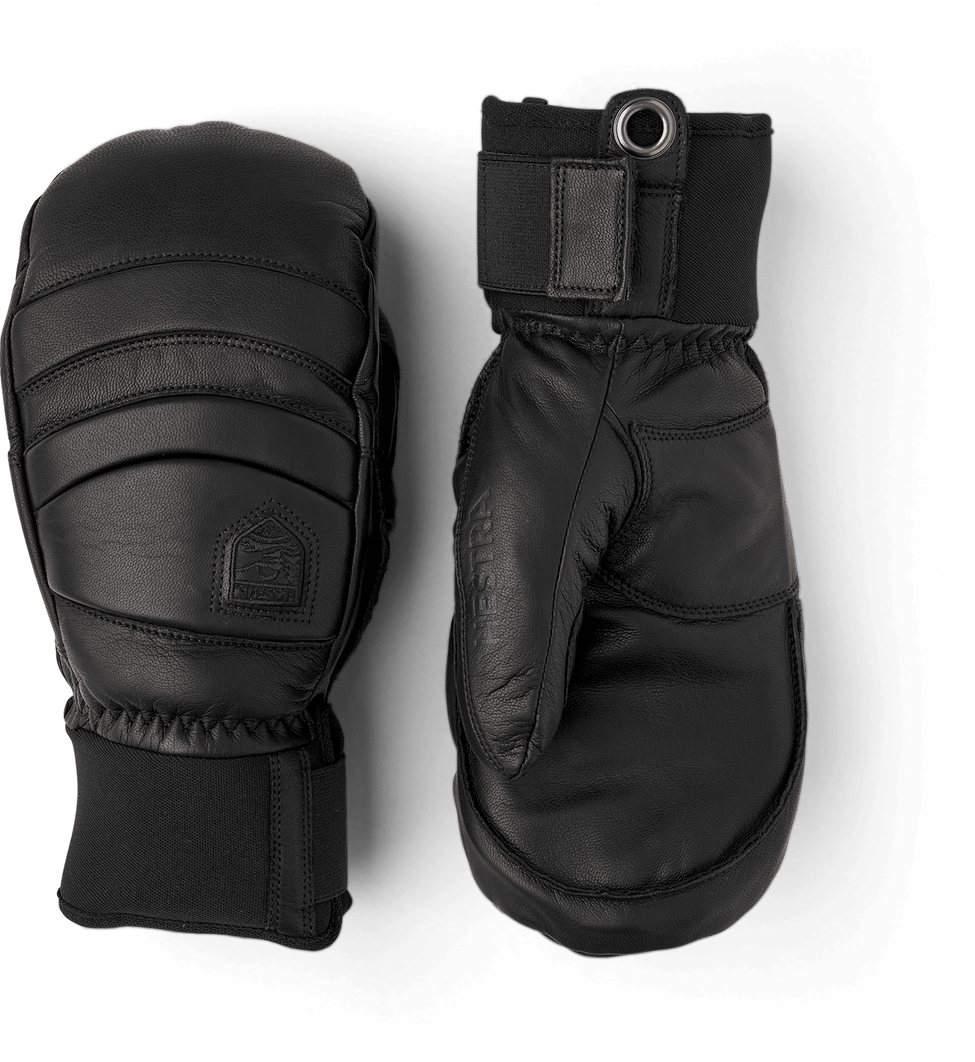 Leather Fall Line Mitten Gloves Hestra Black / Black 6 