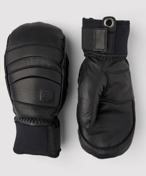 Leather Fall Line Mitten Gloves Hestra Black / Black 6 