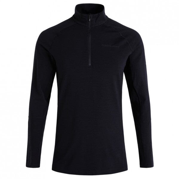 Men's Magic Half Zip Base-Layer Base Layers | Thermals Peak Performance Black S 