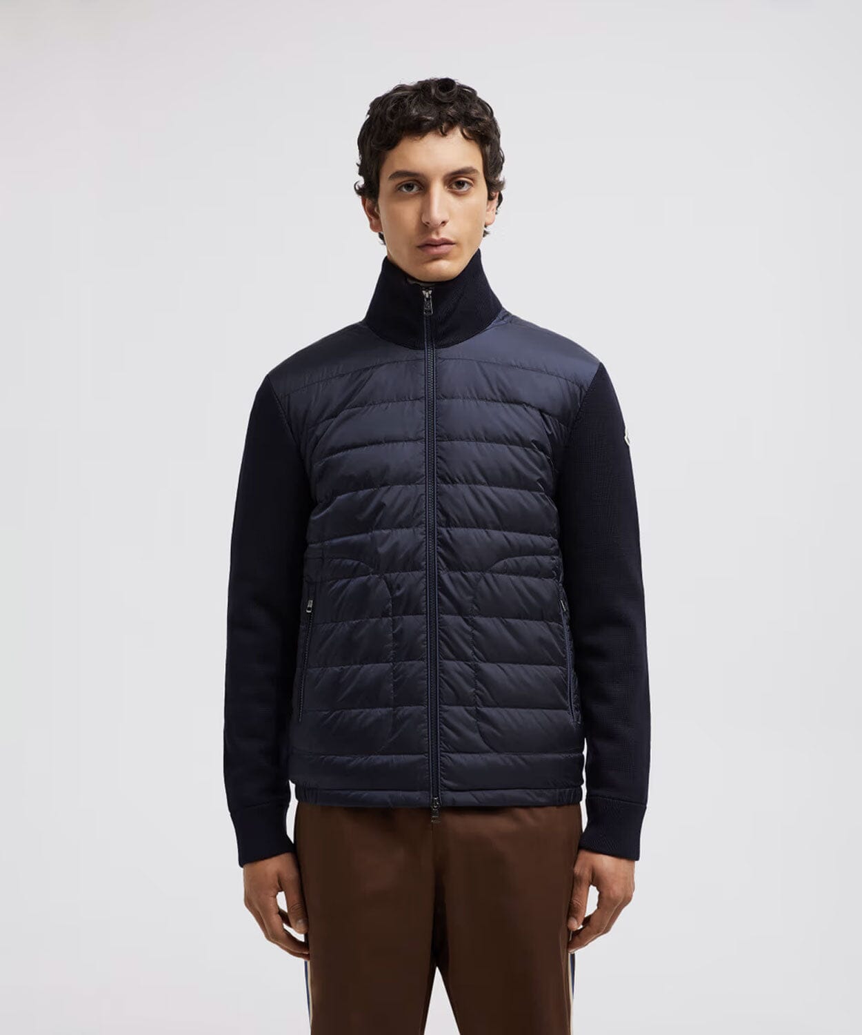 Men's Padded Wool Cardigan Jackets Moncler 