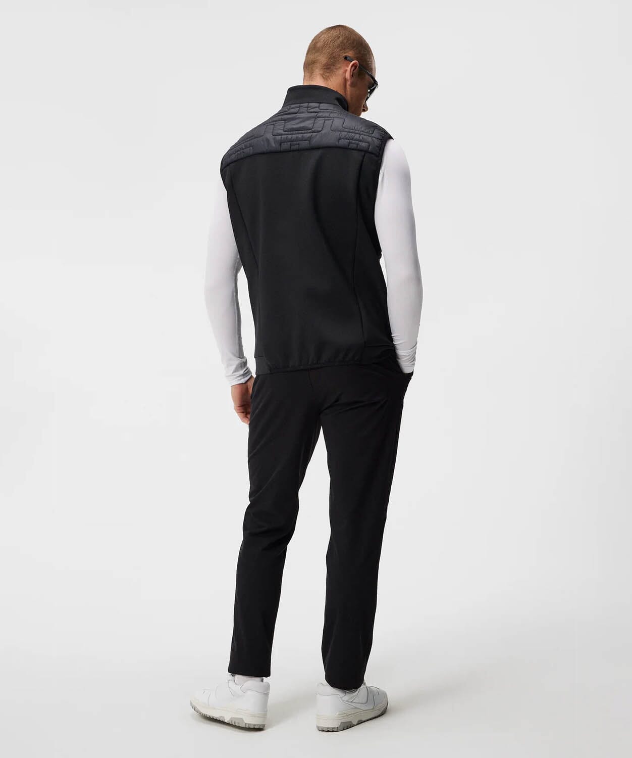 Men's Quilt Hybrid Vest Vests J.Lindeberg 