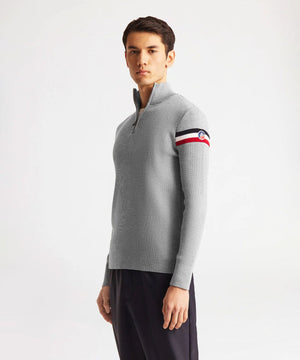 Men's Wengen Sweater Sweaters | Knitwear Fusalp Silice/Marin S 