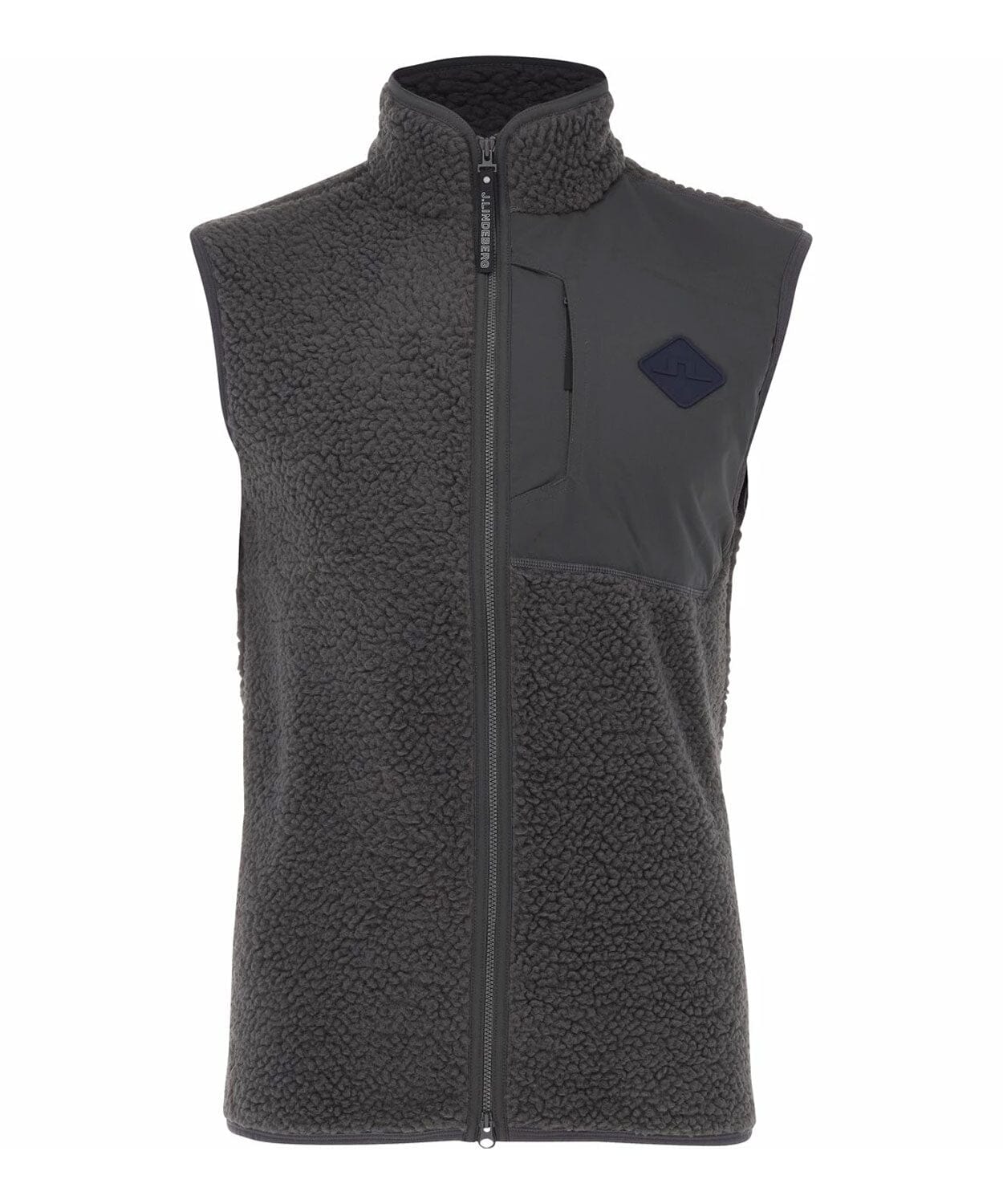 Mens Zeke Pile Mid Layer Vest Vests J.Lindeberg 