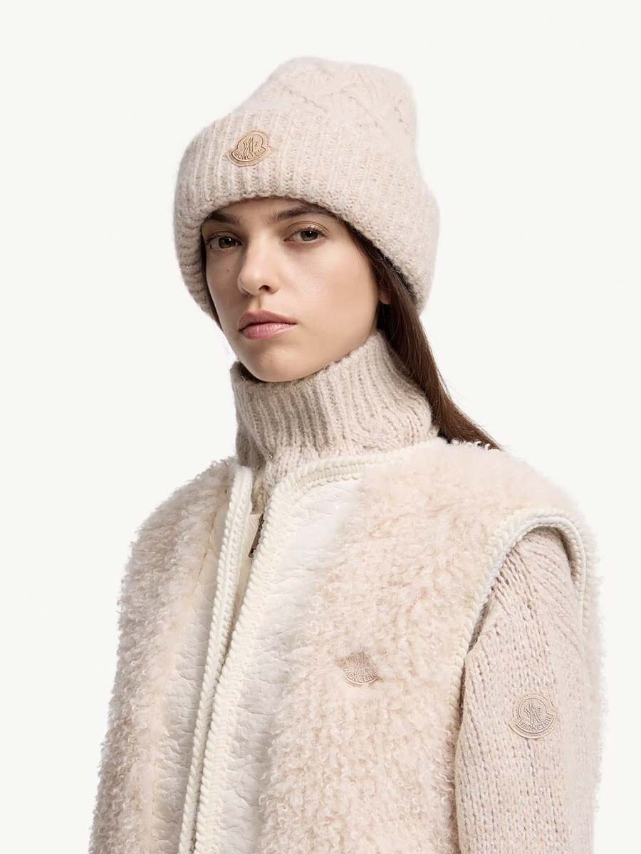 Moncler - Alpaca Blend Beanie Unclassified Moncler 