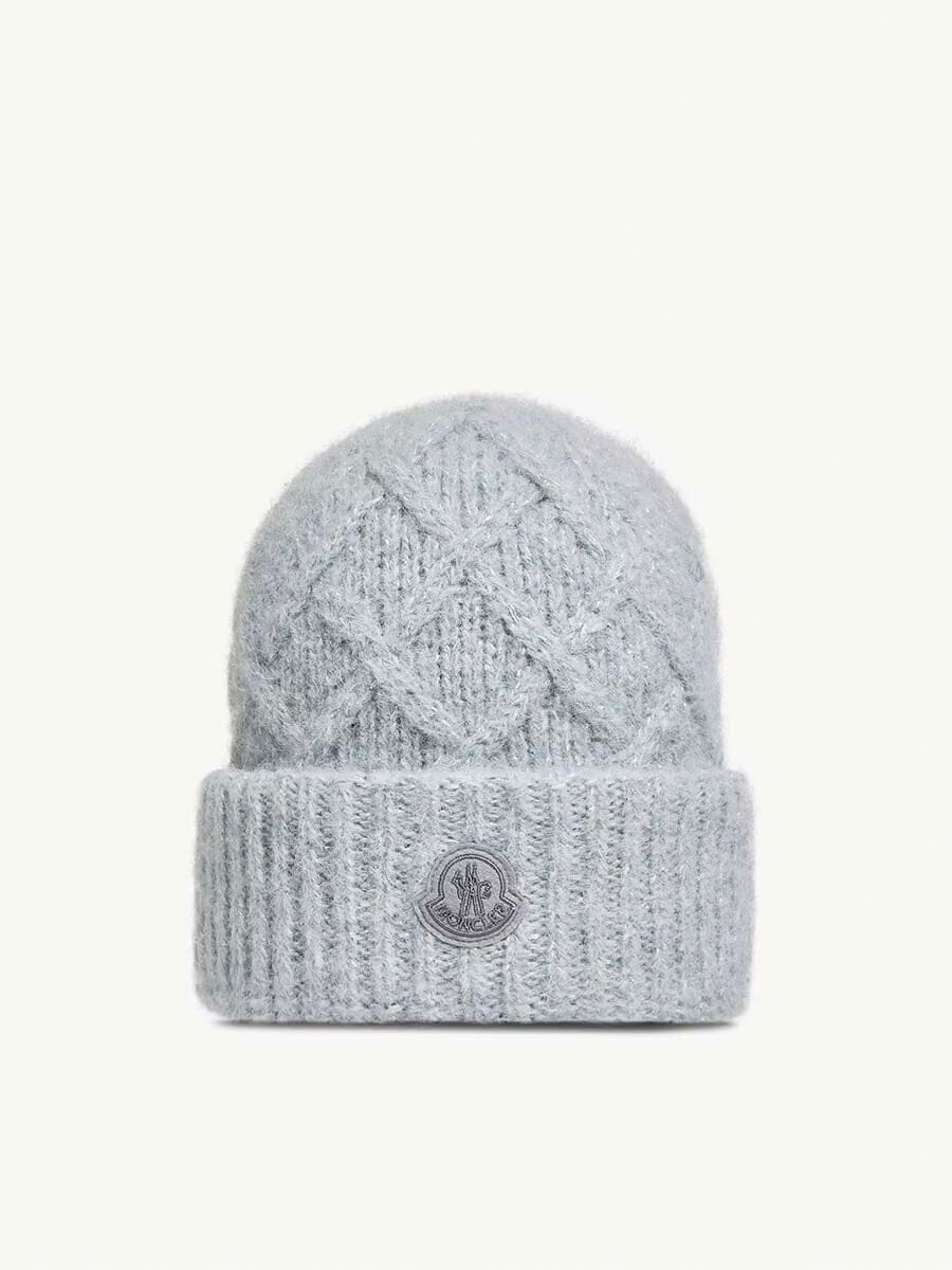 Moncler - Alpaca Blend Beanie Unclassified Moncler Light Blue 