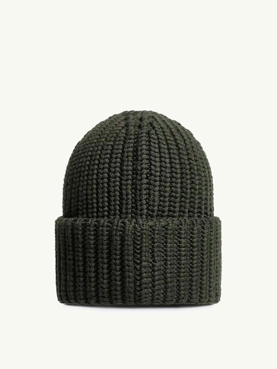Moncler - Logo Wool Beanie Unclassified Moncler 