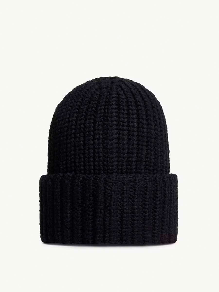 Moncler - Logo Wool Beanie Unclassified Moncler 