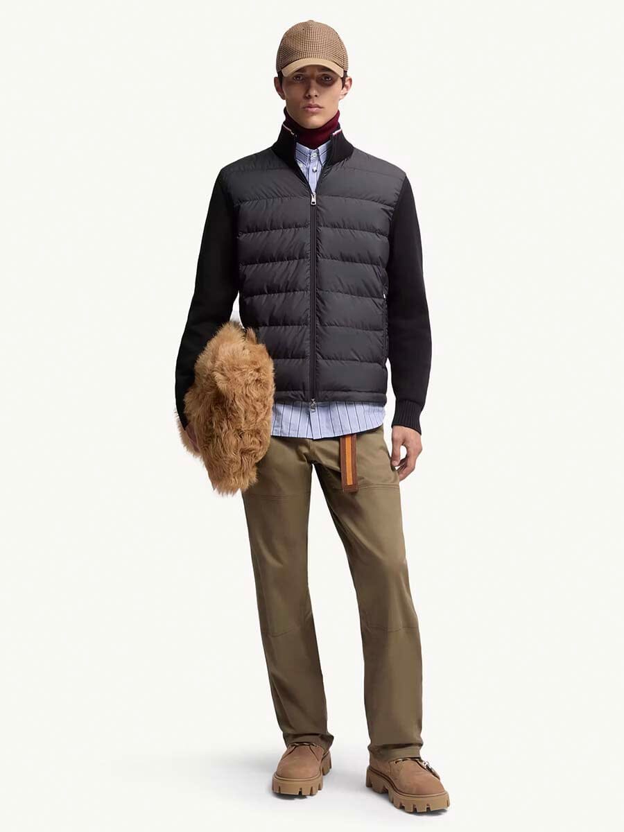 Moncler - Men's Padded Zip-Up Cotton Cardigan Unclassified Moncler 