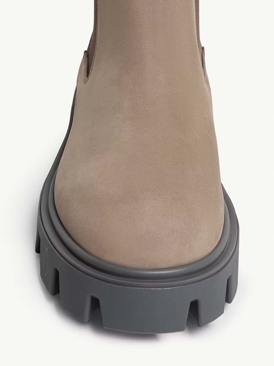 Moncler - Men's Peak City Nubuck Chelsea Boots Unclassified Moncler 