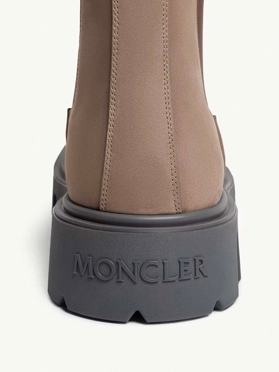 Moncler - Men's Peak City Nubuck Chelsea Boots Unclassified Moncler 