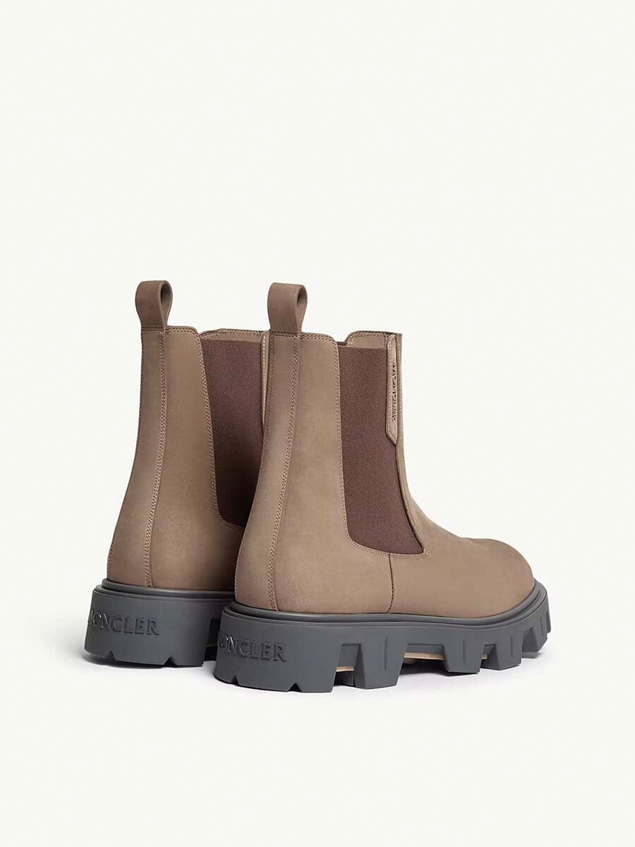 Moncler - Men's Peak City Nubuck Chelsea Boots Unclassified Moncler 