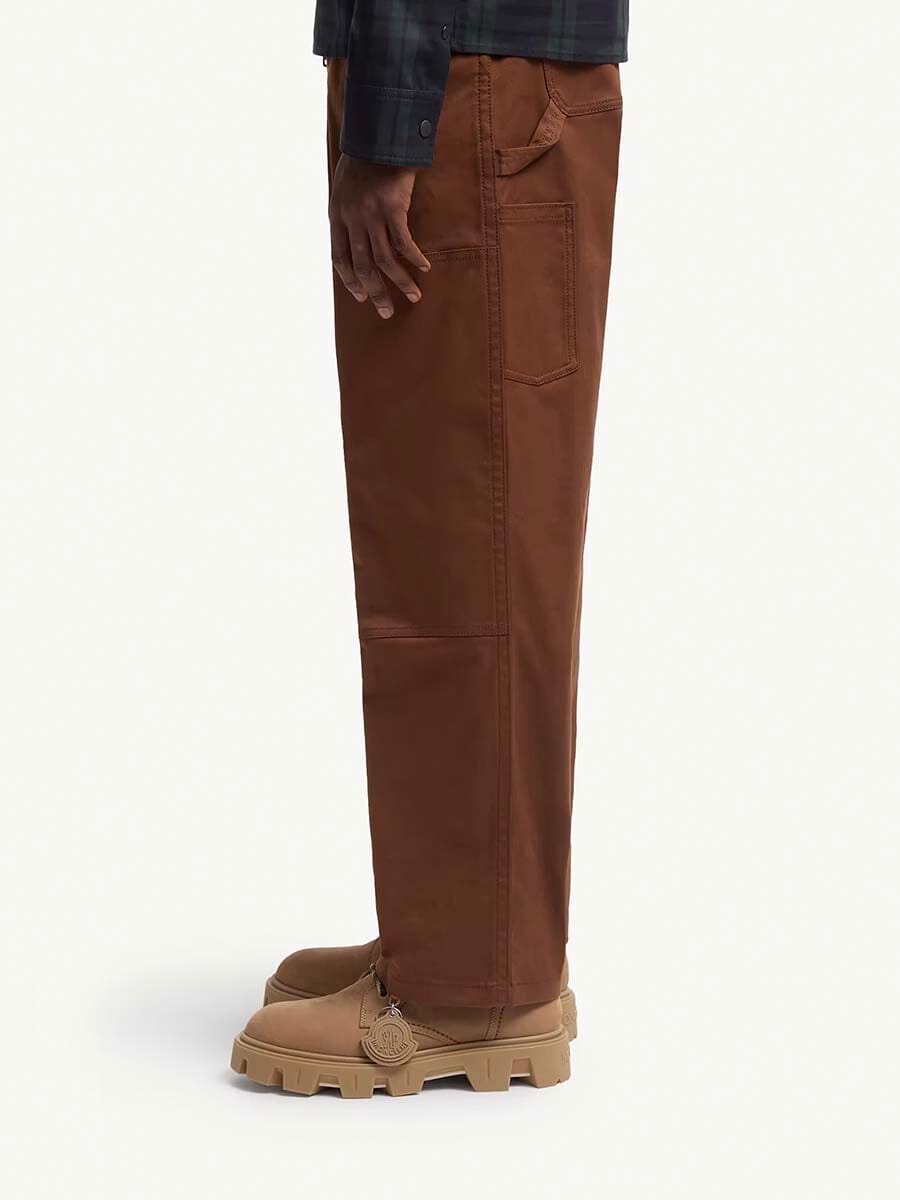 Moncler - Men's Peak City Nubuck & Suede Lace-Up Boots Unclassified Moncler 