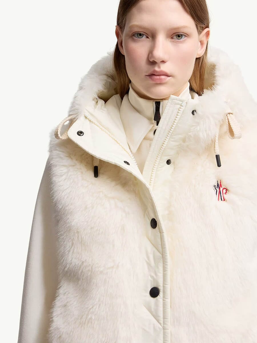 Moncler - Women's Arve Hooded Teddy Down Vest Unclassified Moncler 