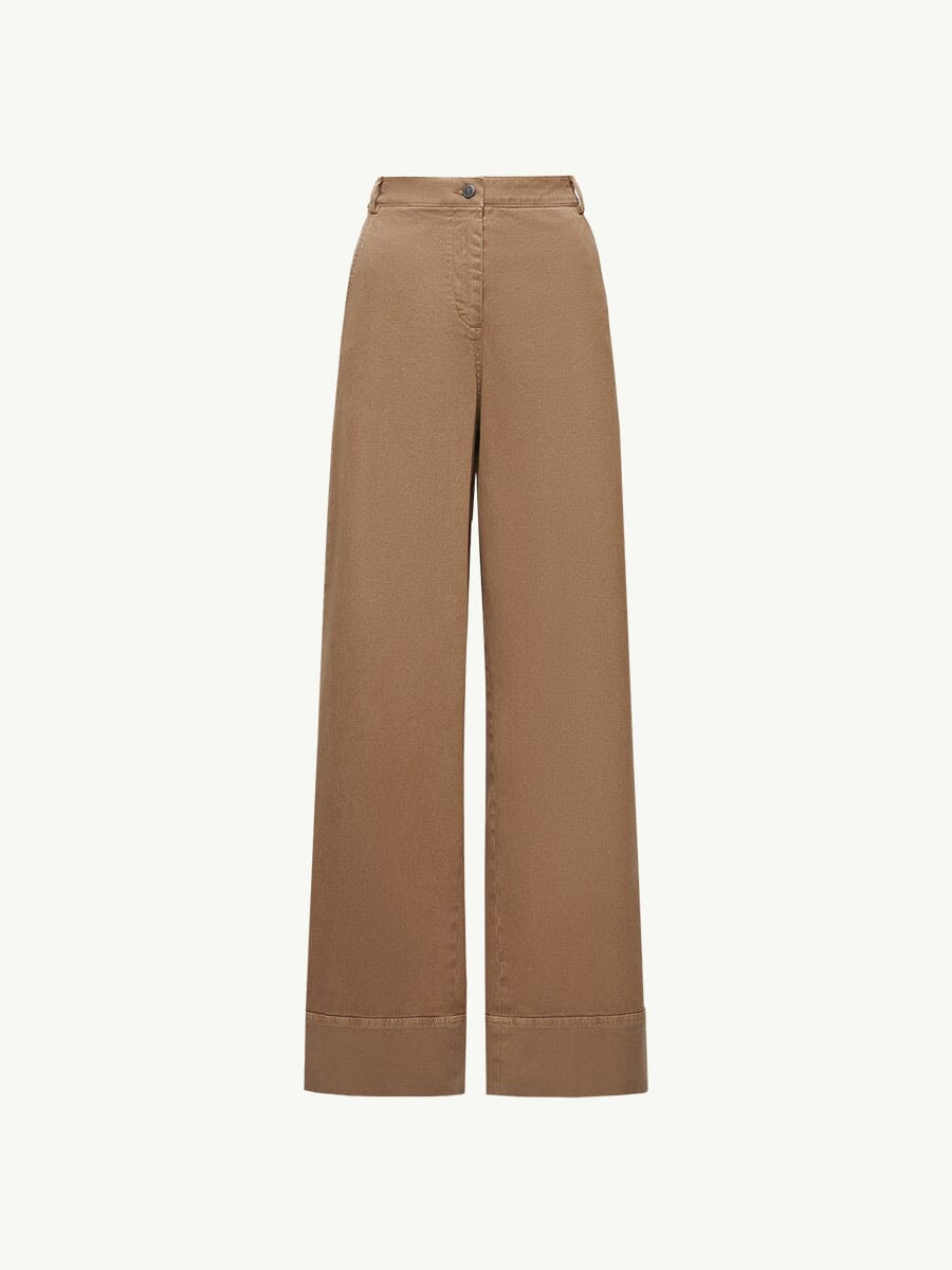 Moncler - Women's Cotton Gabardine Tailored Pants Unclassified Moncler 