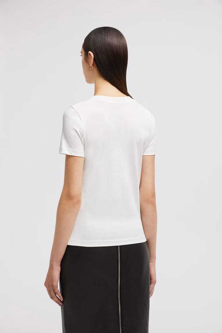 Moncler- Women's Crystal Logo T-Shirt Unclassified Moncler 