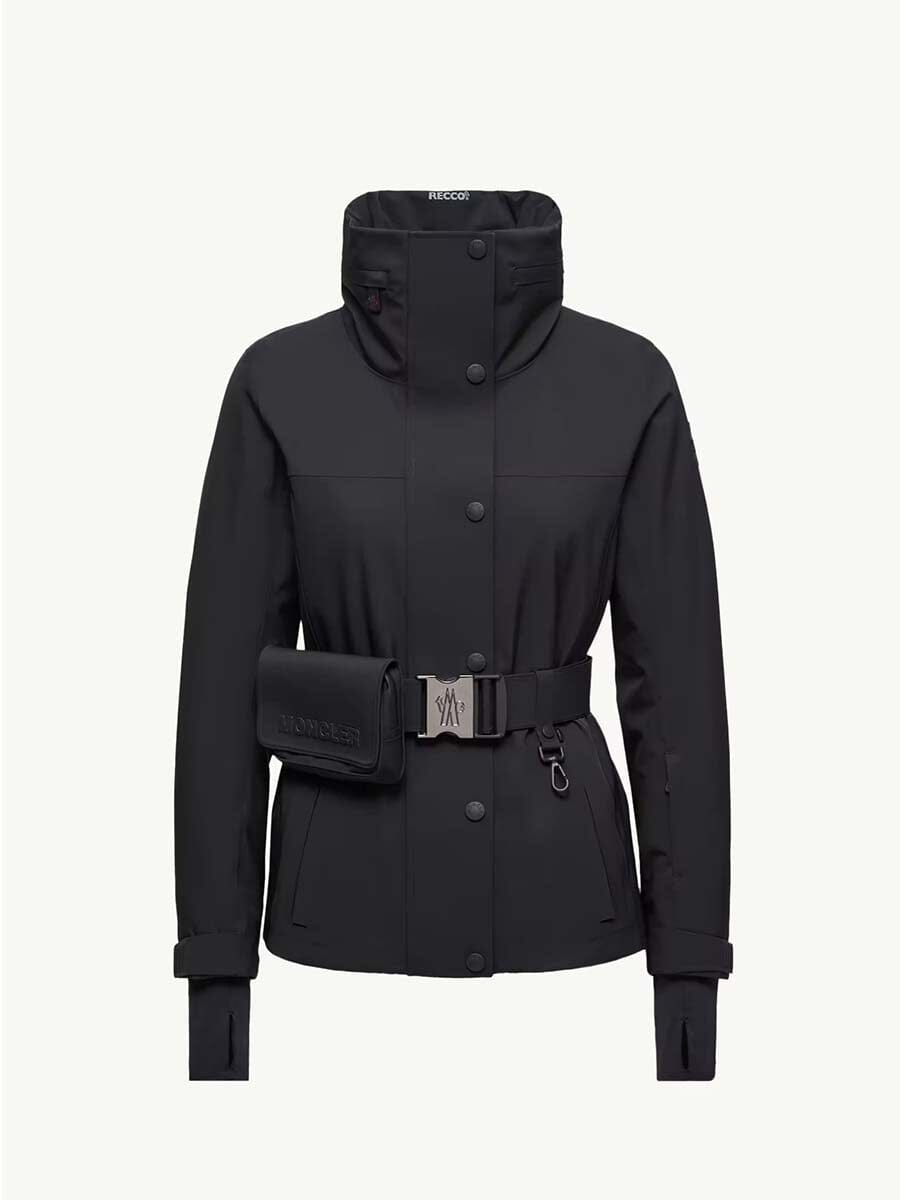 Moncler - Women's Hainets Hooded Padded Ski Jacket Unclassified Moncler 