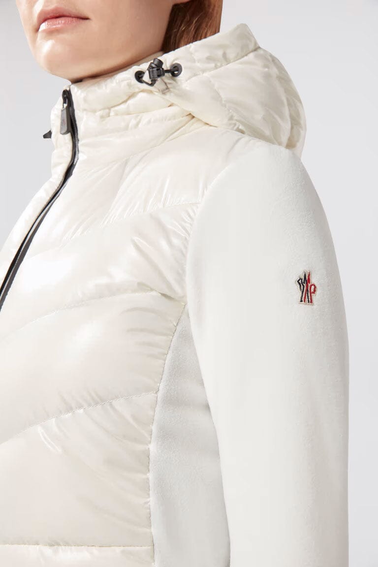 Moncler - Women's Padded Fleece Hoodie Jackets Moncler 