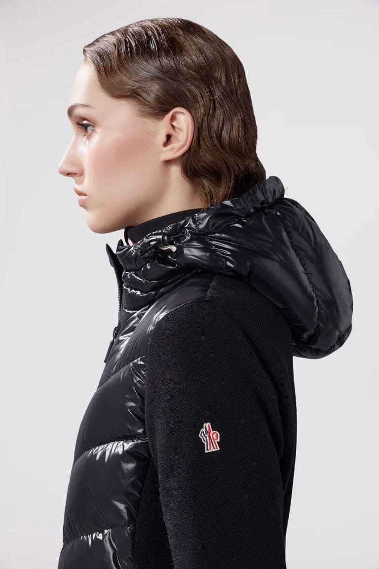 Moncler - Women's Padded Fleece Hoodie Jackets Moncler 