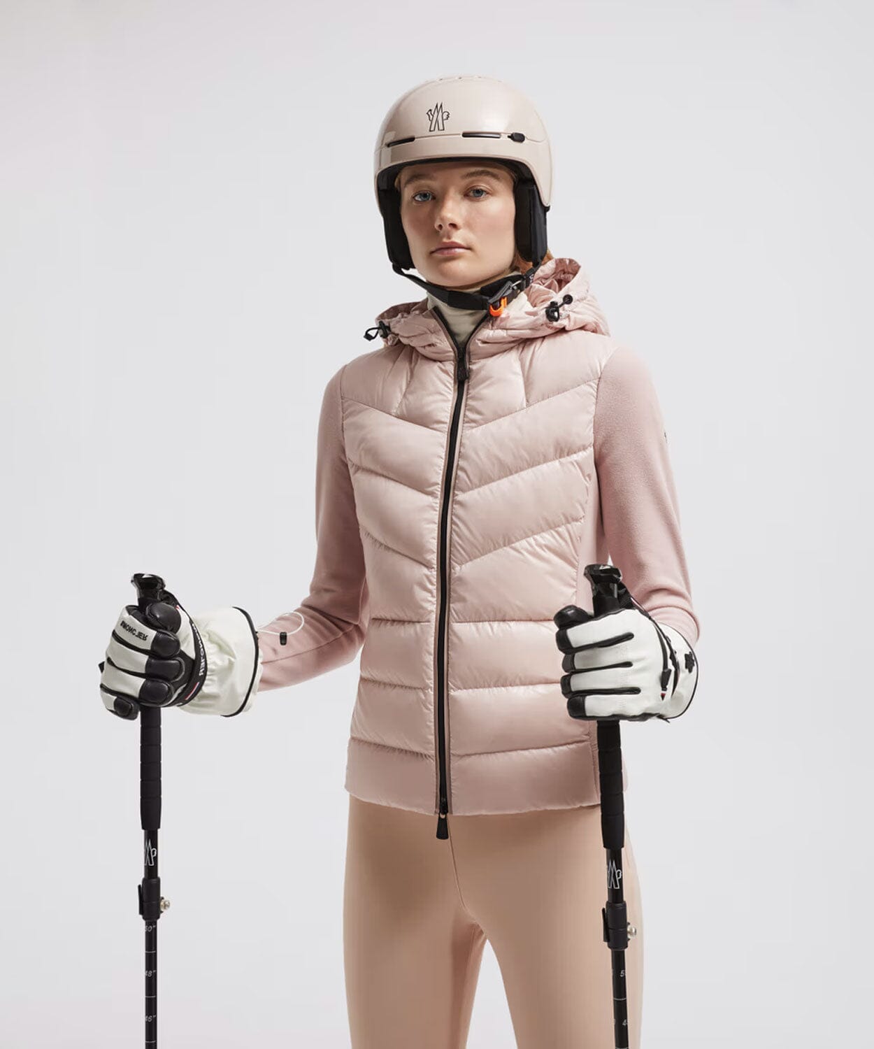 Moncler - Women's Padded Fleece Hoodie Jackets Moncler 