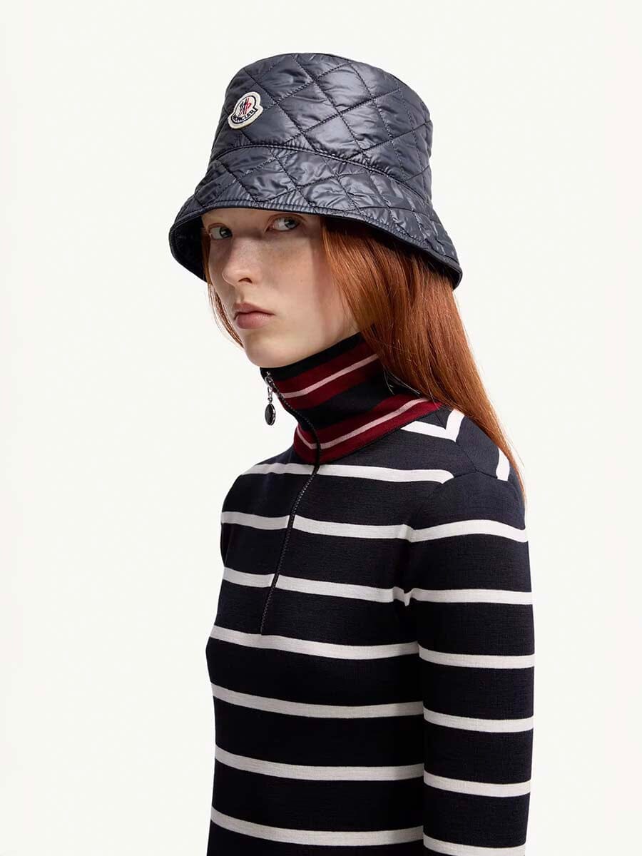 Moncler - Women's Striped Wool Turtleneck Sweater Unclassified Moncler 