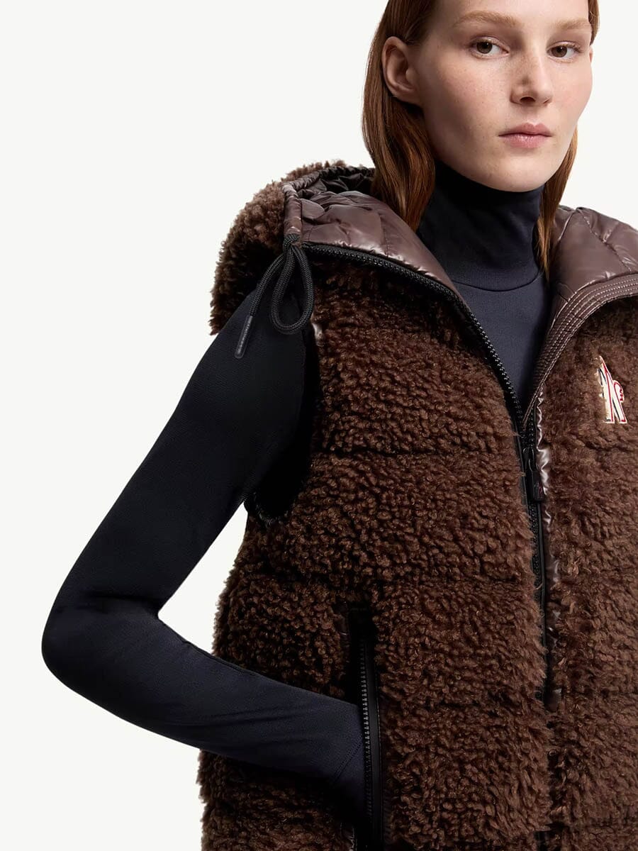 Moncler - Women's Teddy Padded Vest Unclassified Moncler 