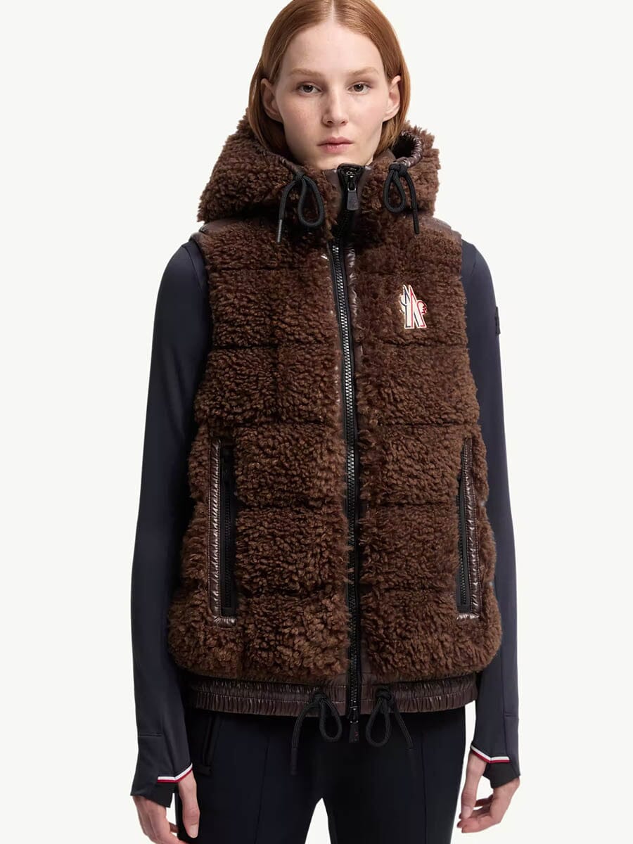 Moncler - Women's Teddy Padded Vest Unclassified Moncler 