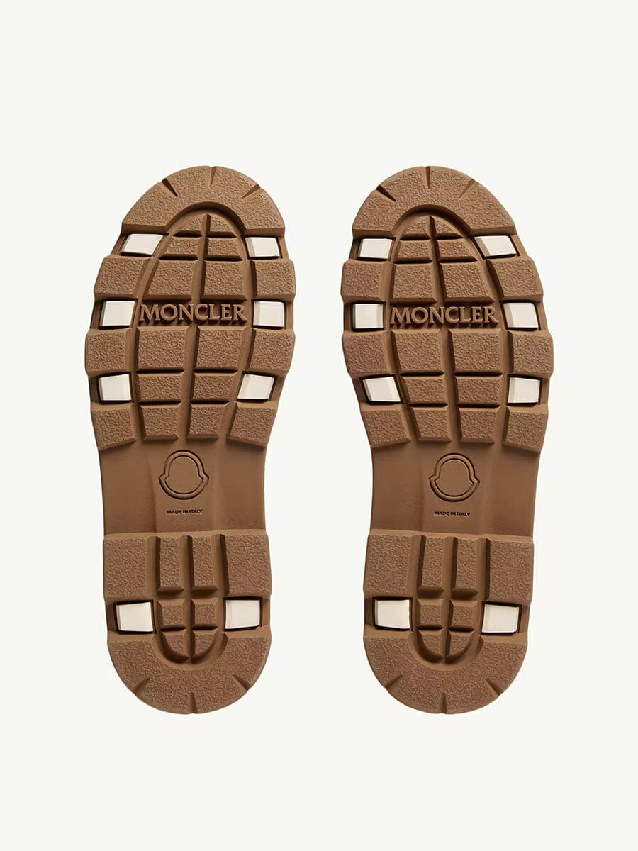 Moncler - Women's Vera High Suede Lace-Up Boots Unclassified Moncler 