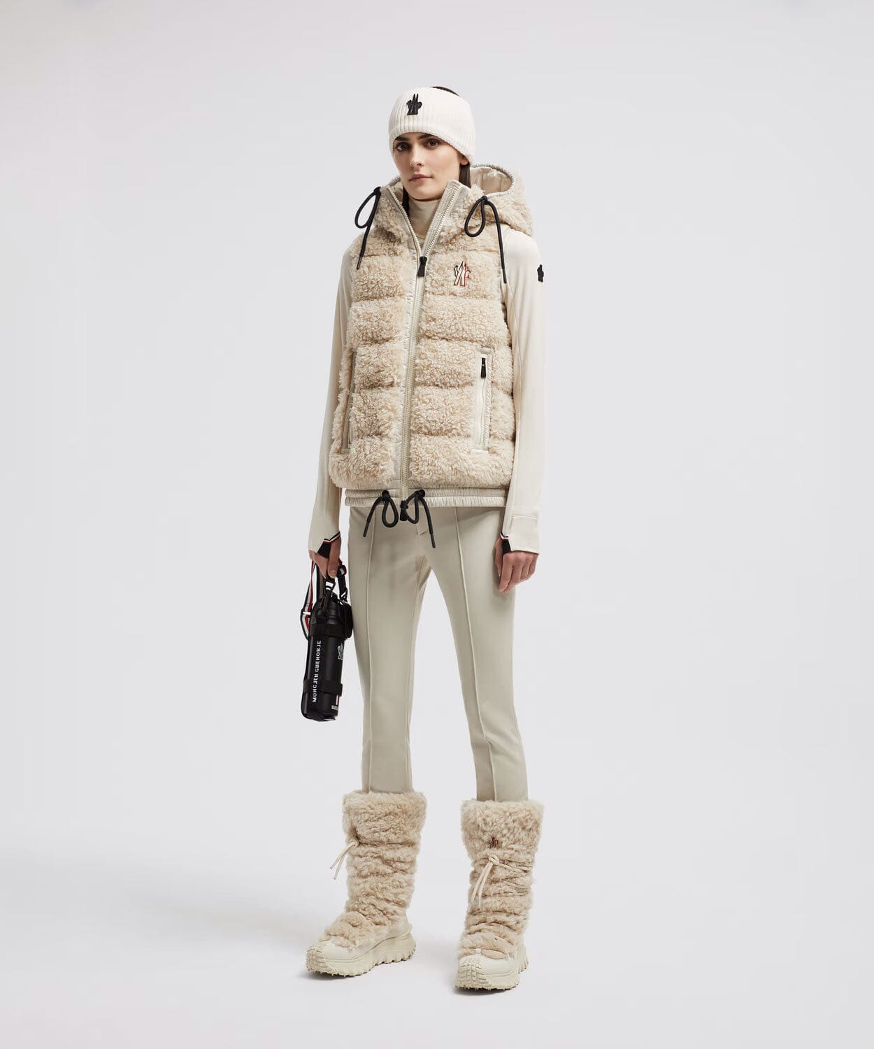 Moncler - Women's Vest Vests Moncler Light Beige XS 