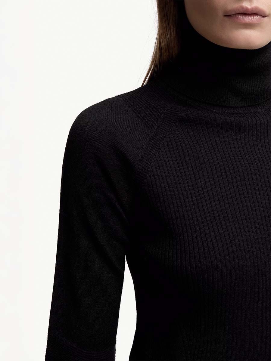 Moncler - Women's Wool Blend Turtleneck Sweater Unclassified Moncler 