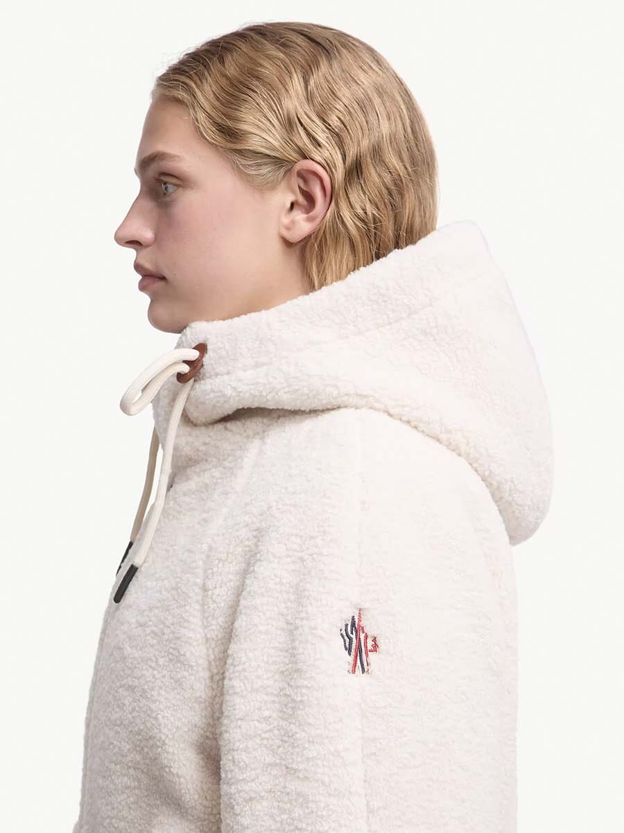 Moncler - Women's Yushan Reversible Teddy Short Padded Jacket Unclassified Moncler 