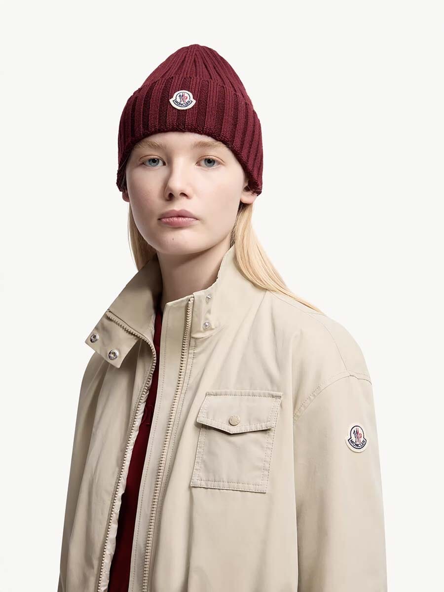 Moncler - Wool Beanie Unclassified Moncler 