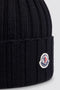 Moncler - Wool Beanie with Pom Pom Unclassified Moncler 