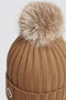 Moncler - Wool Beanie with Pom Pom Unclassified Moncler 