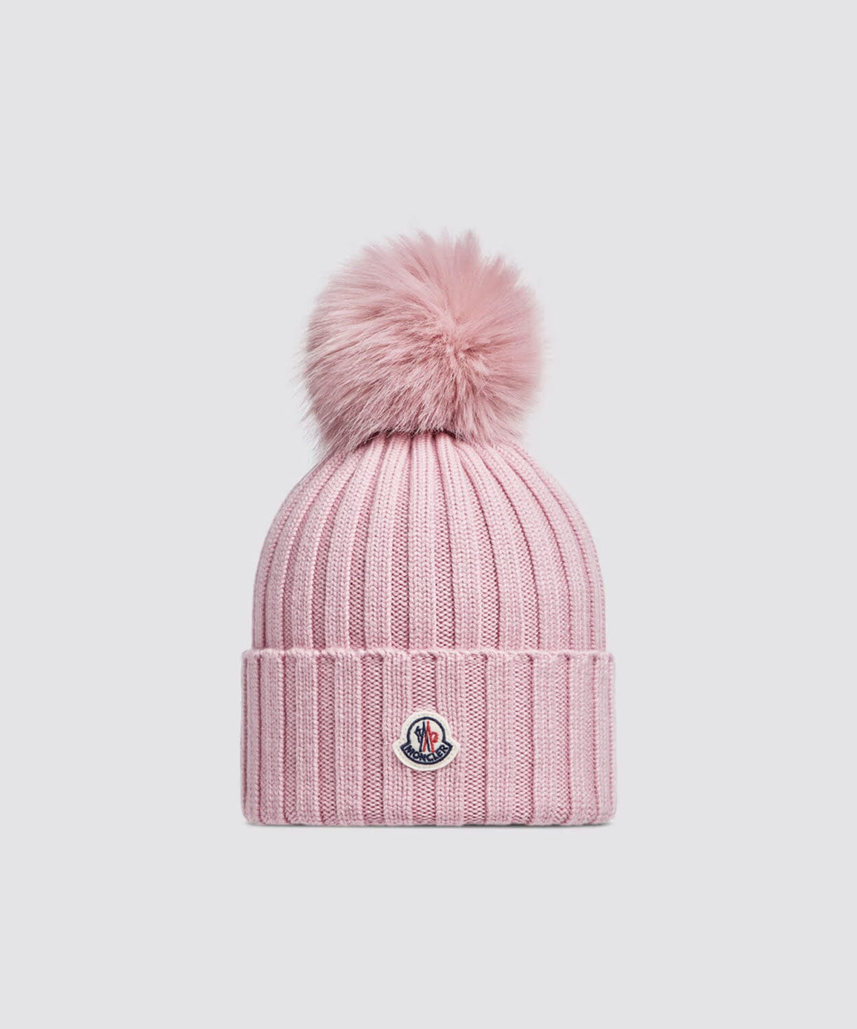 Moncler - Wool Beanie with Pom Pom Unclassified Moncler 