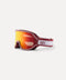 Monterossa Goggle Gloss Red Ski Goggles Tres Gloss Red 