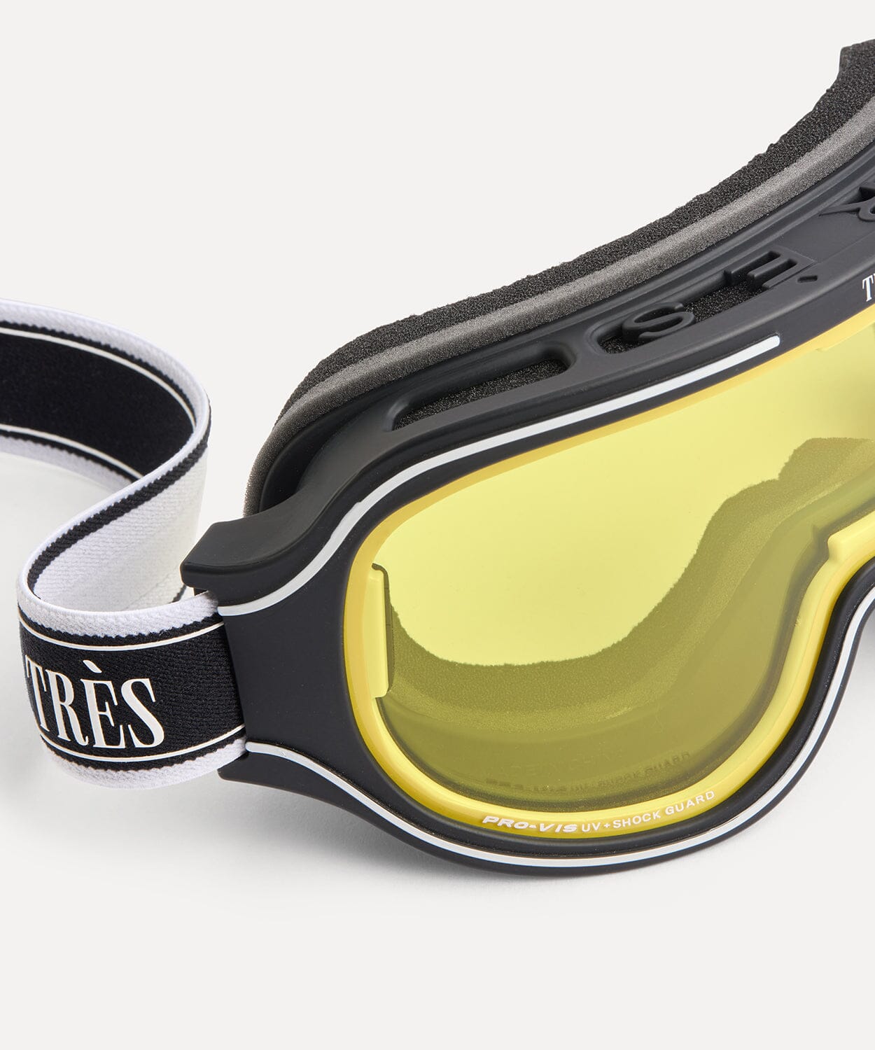 Monterossa Goggle Matt Black Ski Goggles Tres 