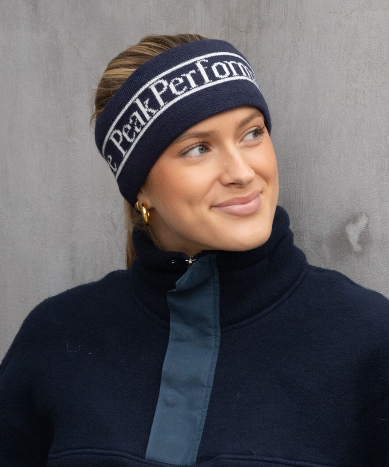 Pow Headband Hats | Beanies Peak Performance Blue Shadow / Offwhite 