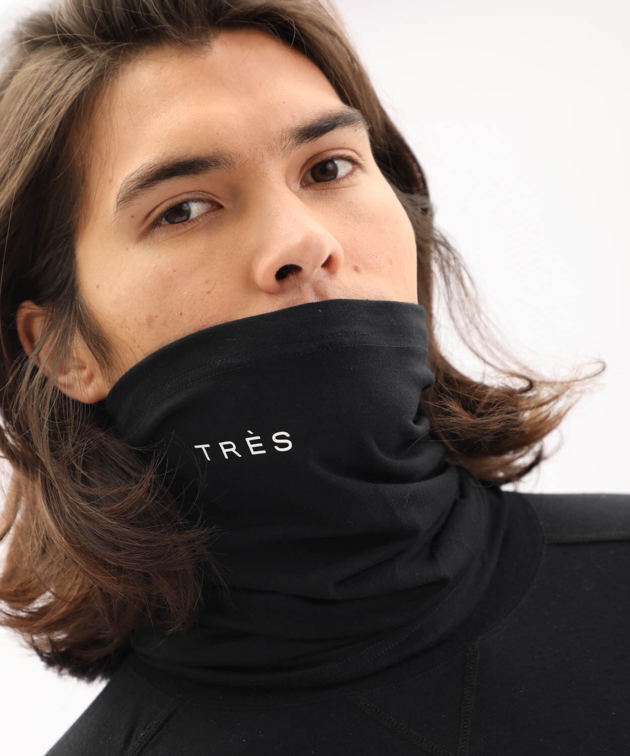 Tres - Men's Neck Gaiter Accessories Tres Black OS 