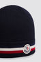 Tricolour Wool Beanie Hats | Beanies Moncler 