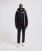 Tricolour Wool Scarf Accessories Moncler Dark Navy 