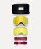 Valdez Goggle Gloss Light Cloud Ski Goggles Tres 