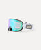 Valdez Goggle Gloss White Ski Goggles Tres 